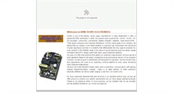 Desktop Screenshot of kinelecindia.com